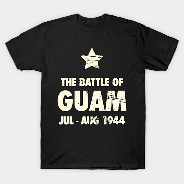 Battle Of Guam - World War 2 / WWII T-Shirt by Wizardmode